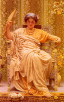 A Reverie by Albert Joseph Moore — hand-painted cultural oil painting reproduction on canvas