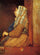 A Roman Beggar Woman in study