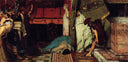 A Roman Emperor Claudius by Sir Lawrence Alma-Tadema, religious oil painting wall art, Romanticism