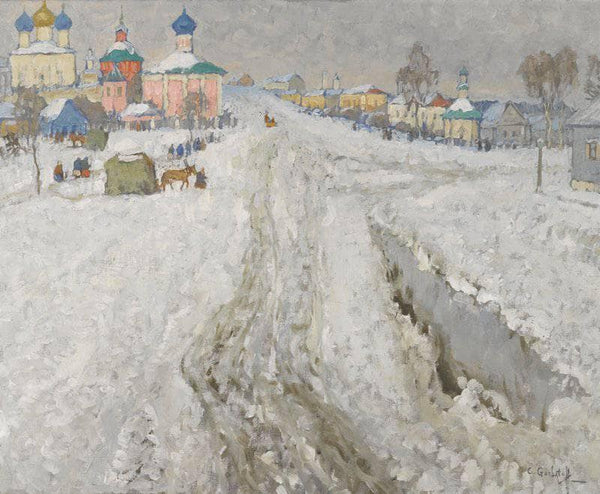 A Russian Town Under the Snow