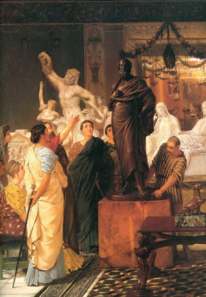 A Sculpture Gallery - Sir Lawrence Alma-Tadema