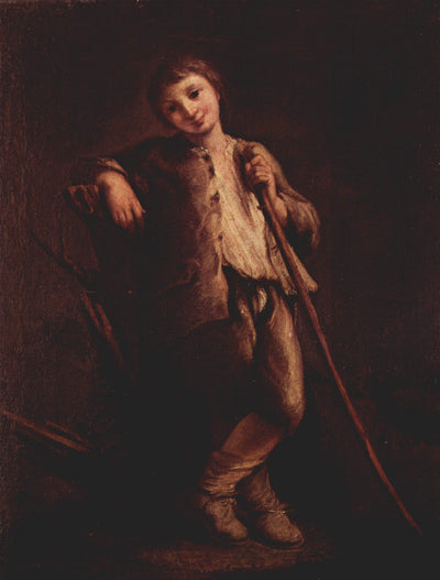 A Shepherd Boy in home office