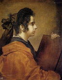 A Sibyl by Diego Velazquez — hand-painted cultural oil painting reproduction on canvas