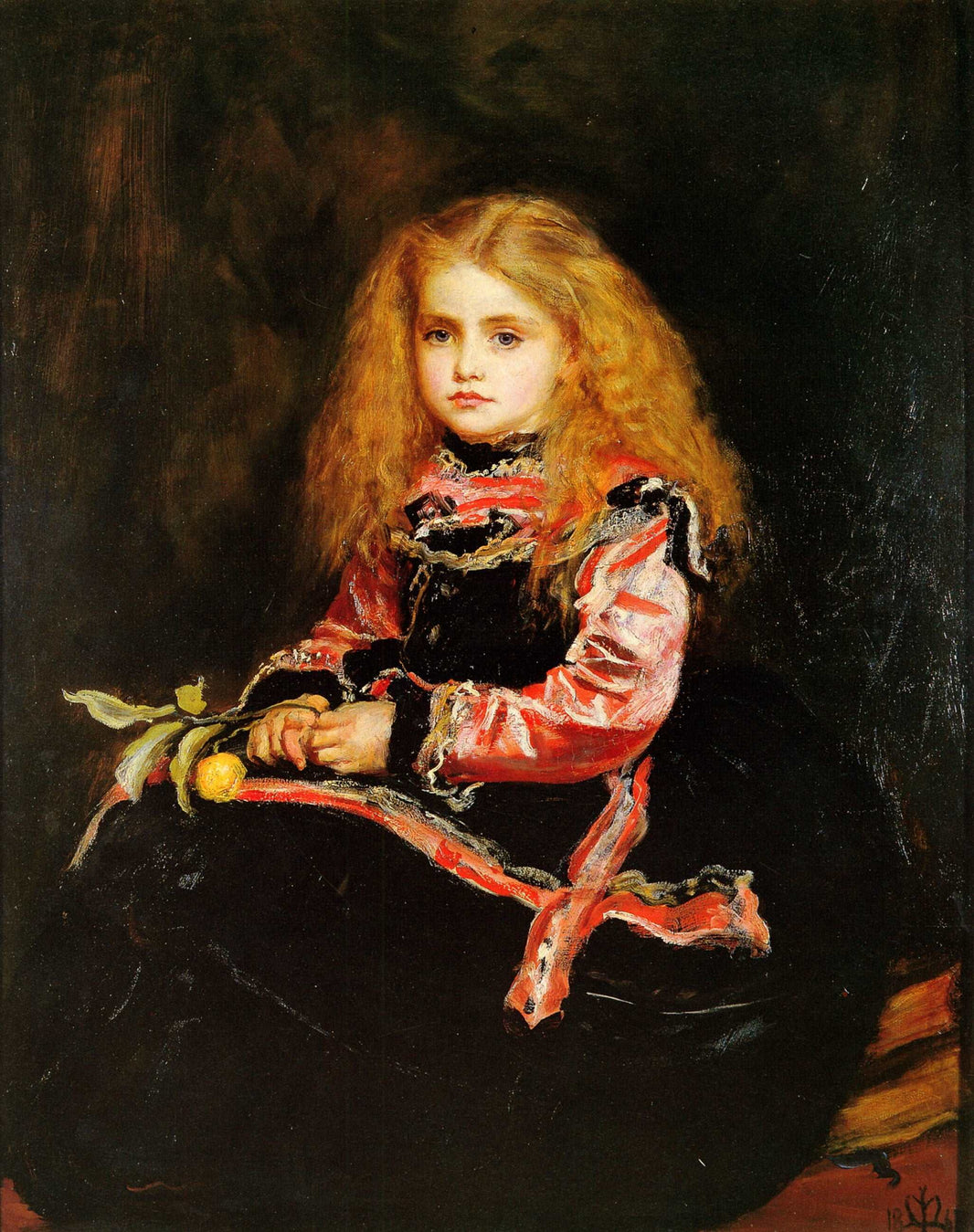 A Souvenir of Velazquez by John Everett Millais, hand-painted portrait oil painting reproduction on canvas