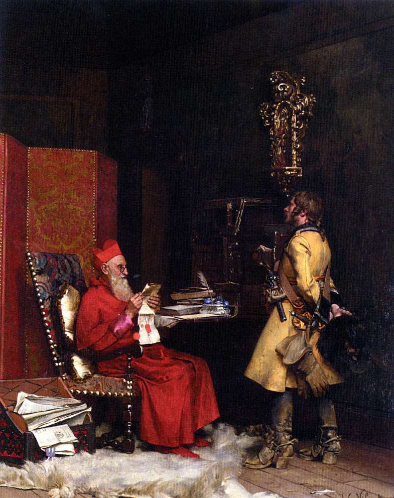 A state secret - Jehan Georges Vibert