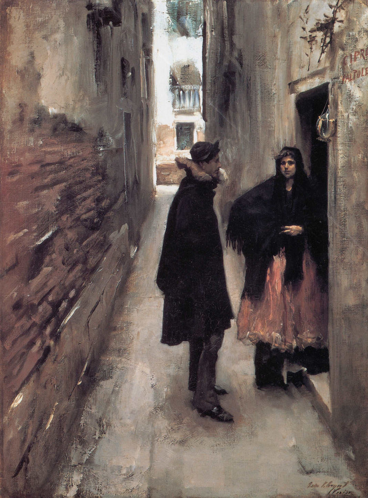 A Street in Venice - John Singer Sargent