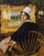 A Study (The Artist's Wife) in dining room