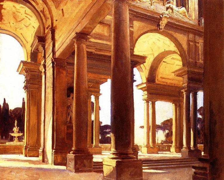 A Study of Architecture, Florence - John Singer Sargent