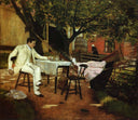 A Summer Afternon in Holland (Sunlight and Shadow) by William Merritt Chase — life oil painting wall art, Impressionism