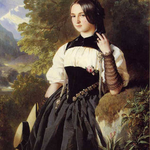 A Swiss Girl from Interlaken