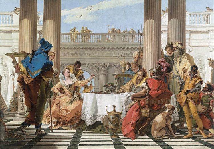 âThe Banquet of Cleopatraâ - Giovanni Battista Tiepolo