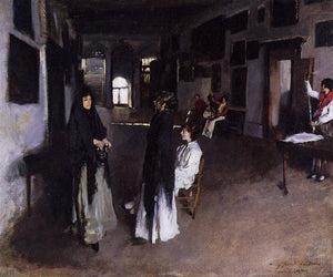 A Venetian Interior - John Singer Sargent