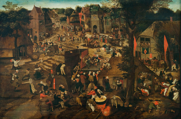 A Village Fair (Village festival in Honour of Saint Hubert and Saint Anthony)