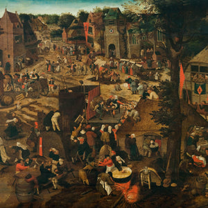 A Village Fair (Village festival in Honour of Saint Hubert and Saint Anthony)