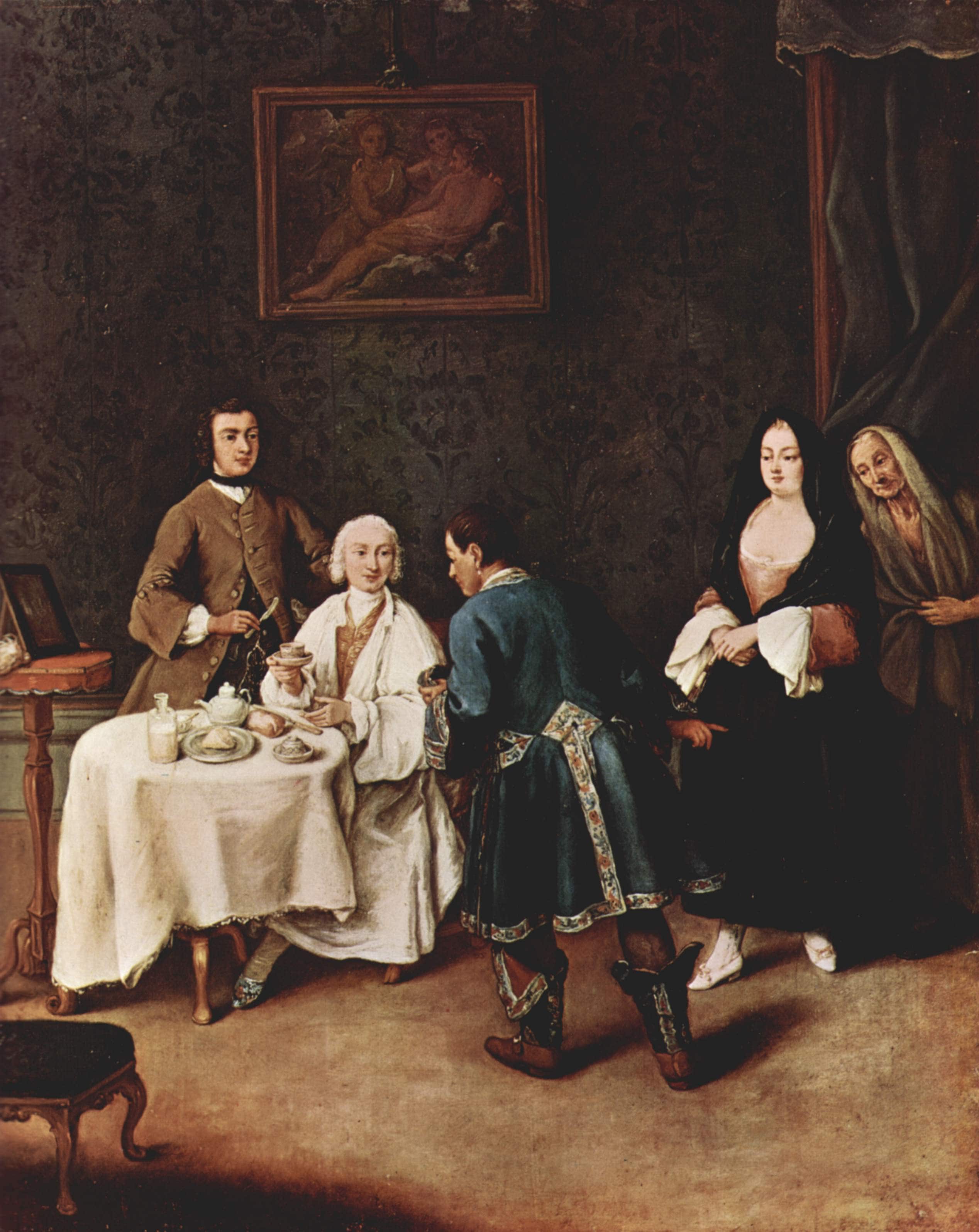 A Visit to a Lord - Pietro Longhi