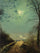 A Wet Road By Moonlight, Wharfedale in entryway