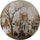 A Winter Scene with Skaters near a Castle in home office