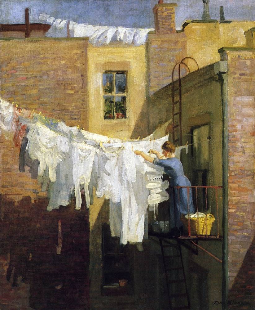 A Woman's Work - John French Sloan