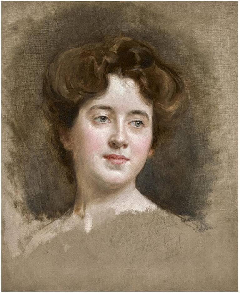 A Young Beauty by Raimundo de Madrazo — hand-painted portrait oil painting reproduction on canvas