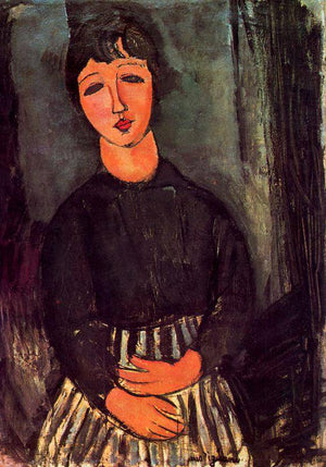 A young girl - Amedeo Modigliani