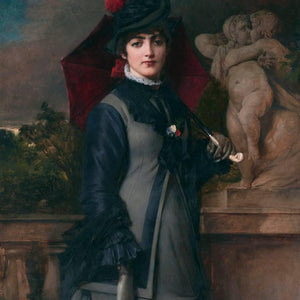 A Young Woman with a Parasol