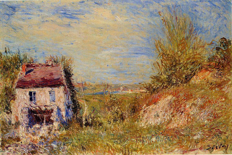 Abandoned House - Alfred Sisley