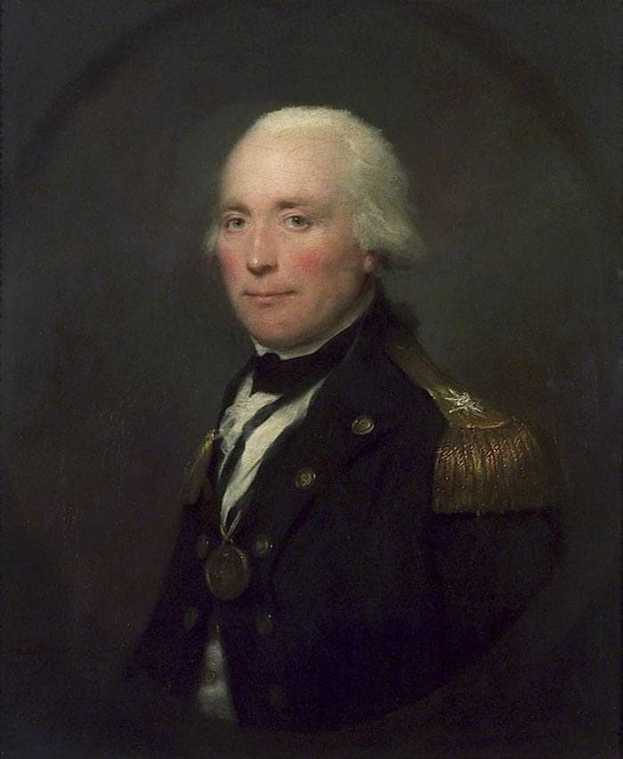 Portrait of Robert Calder by Lemuel Francis Abbott — hand-painted portrait oil painting reproduction on canvas