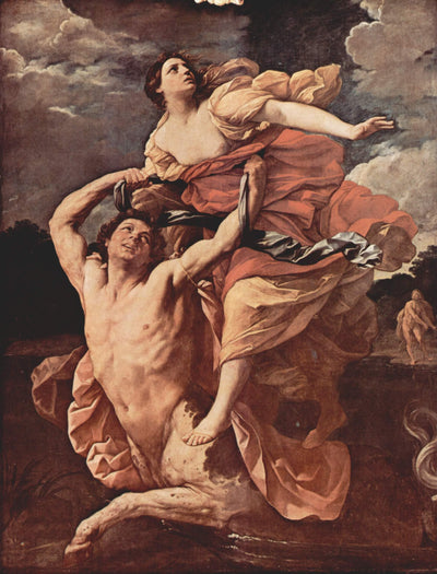 Abduction of Deianira in entryway