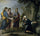 Abraham Receiving the Three Angels in study