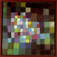 Abstraction with Reference to a Flowering Tree by Paul Klee — hand-painted abstract oil painting reproduction on canvas