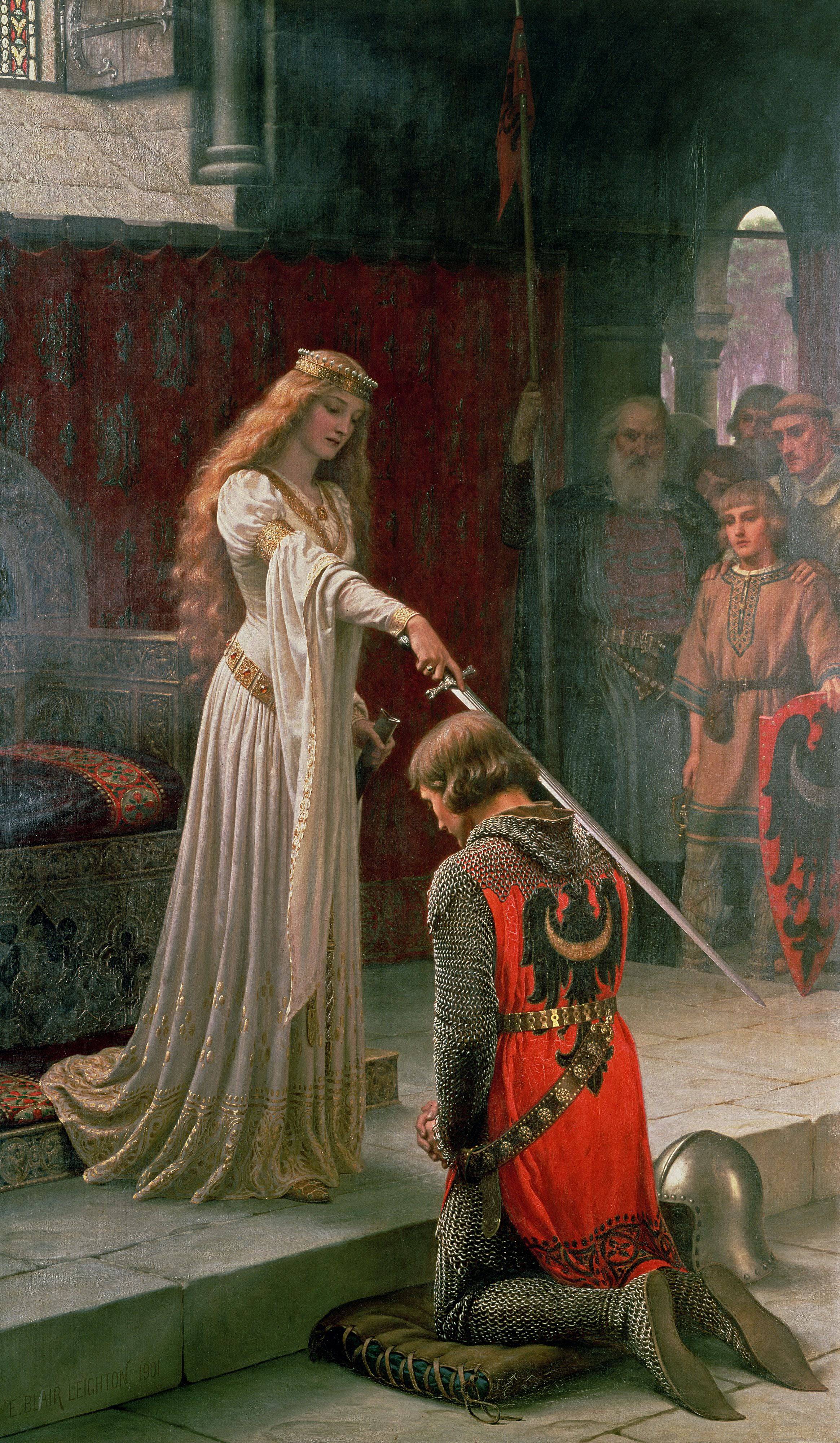 Accolade - Edmund Blair Leighton