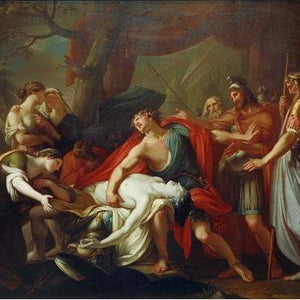 Achilles Lamenting the Death of Patroclus