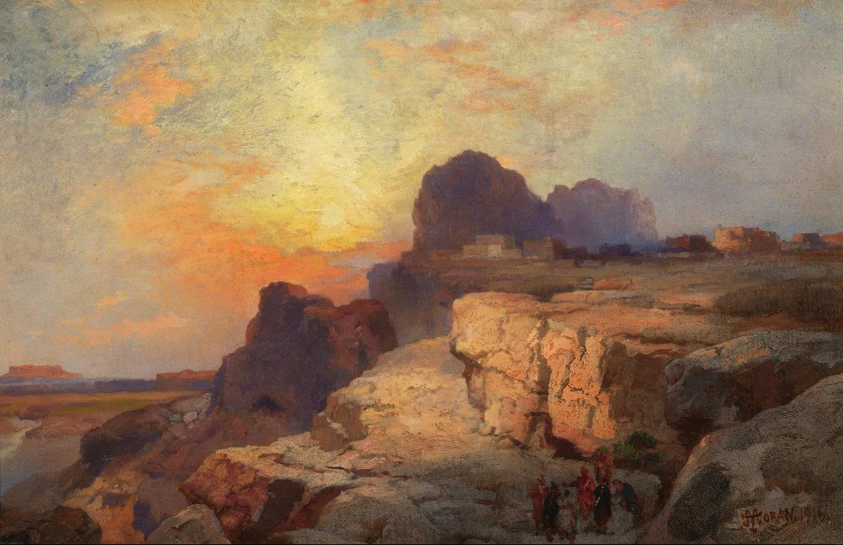 Acoma Pueblo - Thomas Moran