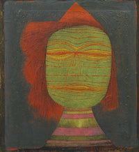 Actor's Mask by Paul Klee — hand-painted abstract oil painting reproduction on canvas