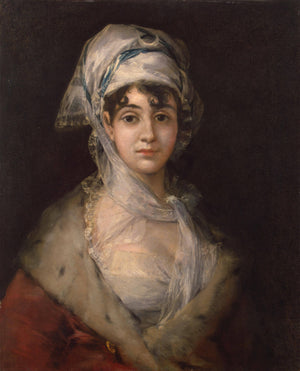 Actress Antonia Zarate - Francisco Goya