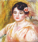 Adele besson by Pierre-Auguste Renoir — female oil painting wall art, Impressionism