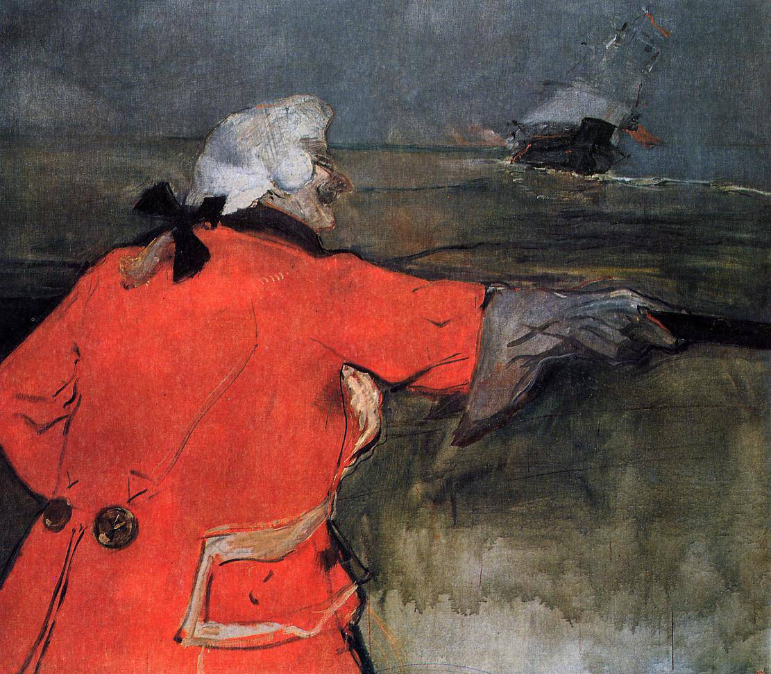 Admiral Viaud - Henri de Toulouse-Lautrec