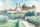 Klosterneuburg on the Danube in living room