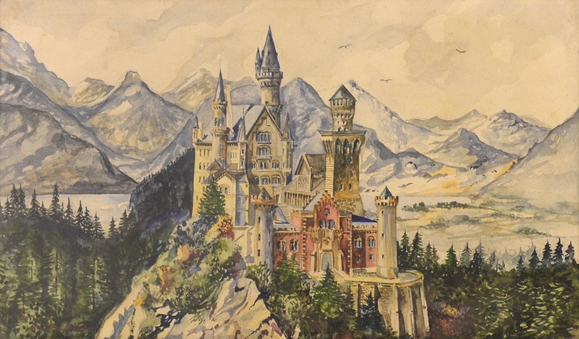 Neuschwanstein Castle - Adolf Hitler