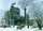The Karlskirche in Winter in master bedroom