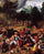 Adoration of the Golden Calf (Triptych - center panel) in kitchen
