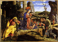 Adoration of the Shepherds by Andrea Mantegna — hand-painted cultural oil painting reproduction on canvas