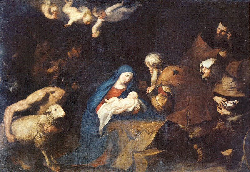 Adoration of the Shepherds - Jusepe de Ribera