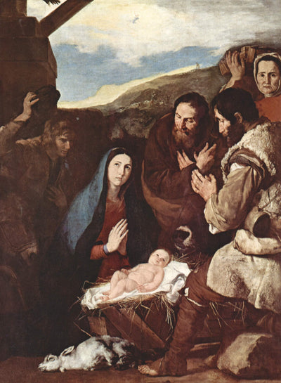Adoration of the Shepherds in bedroom