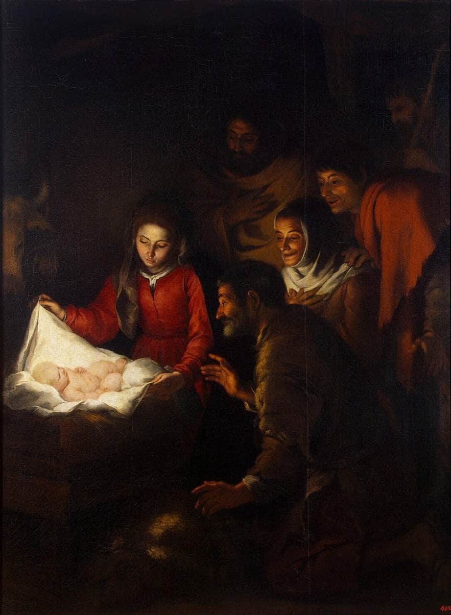 Adoration of the Shepherds - Bartolome Esteban Murillo