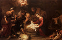 Adoration of the Shepherds by Bartolome Esteban Murillo — religion oil painting wall art, Baroque