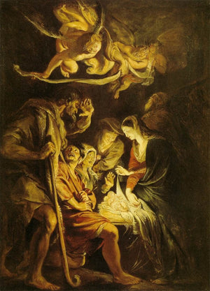 Adoration of the Shepherds - Peter Paul Rubens