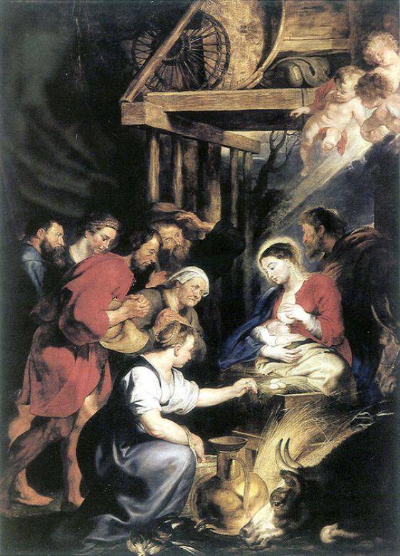 Adoration of the Shepherds - Peter Paul Rubens