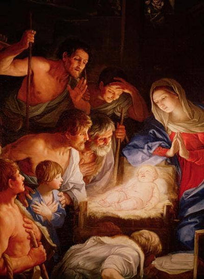 Adoration of the Shepherds in apartment