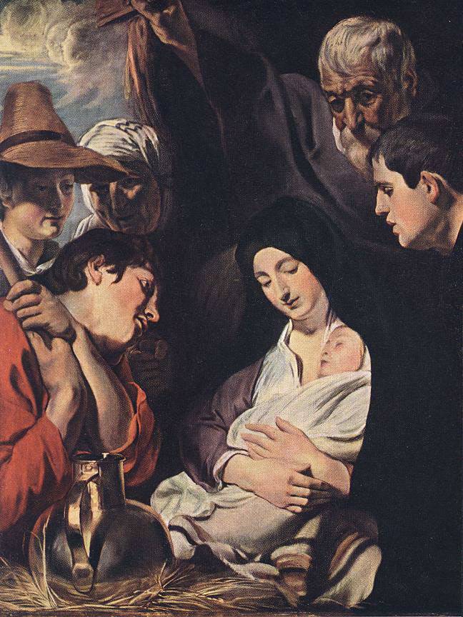 Adoration of the Shepherds - Jacob Jordaens